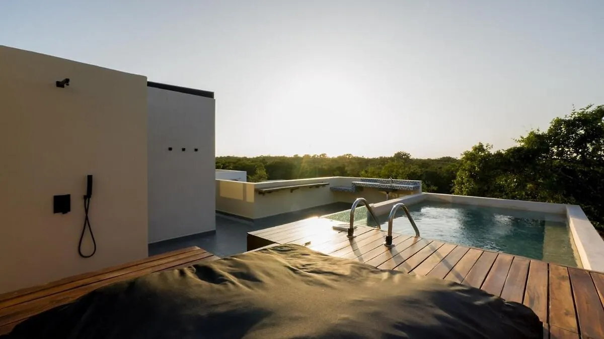 Apartment Ama Private Villa 4Bdr In Lux Tulum Country Club Chacalal Mexico