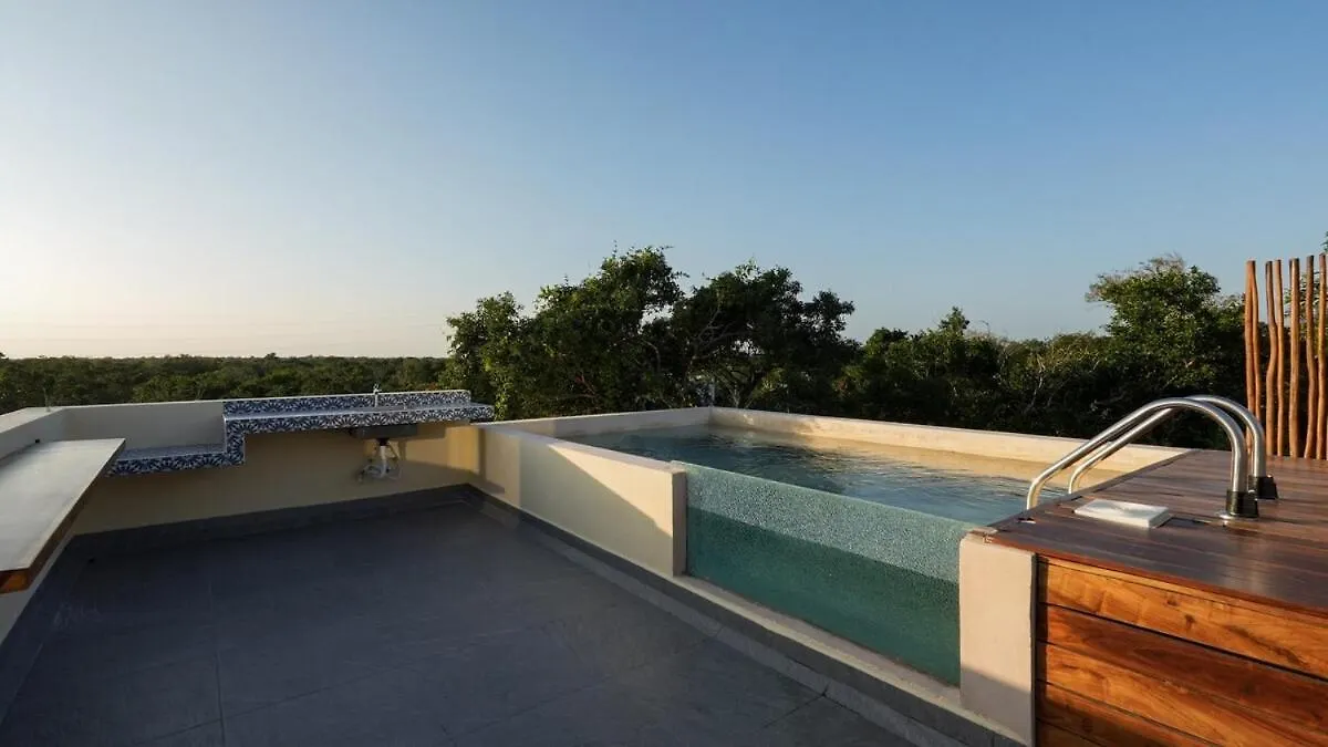 Apartment Ama Private Villa 4Bdr In Lux Tulum Country Club Chacalal